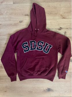 Champion Maroon SDSU Small Pullover Sweatshirt