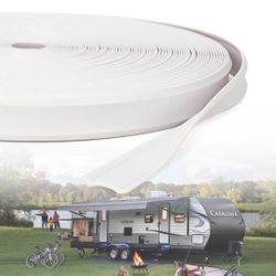 Moldura de inserción para caravana, inserto de 7/8 pulgadas, borde de cubierta de tornillo de remolque de viaje, sello de esquina de puerta, moldura d