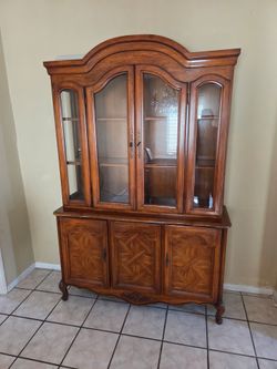 Antique china cabinet