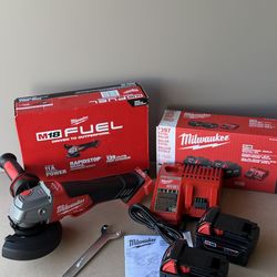Milwaukee Fuel m18 grinder