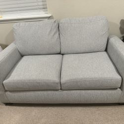Wayfair Kane 61" Square Arm Loveseat with Reversible Cushions