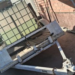 Utility Trailer Water Tank 