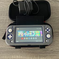 Nintendo Switch And Carrying Case 