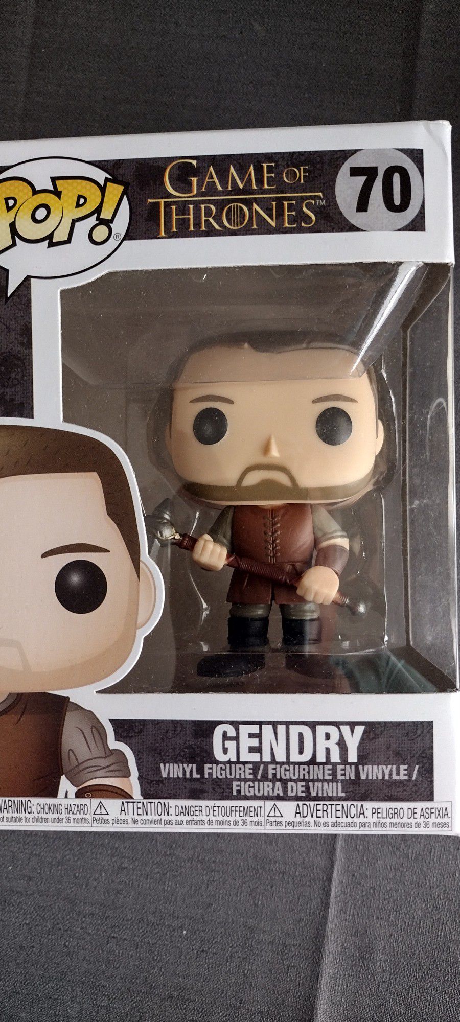 Brand New Game of Thrones Gendry Funko Pop #70 Great for A Collection 