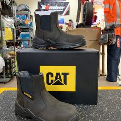 CAT Men’s Striver Chelsea Waterproof Steel Toe Work Boot - P91758
