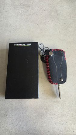 Ducati leather key fob cover NEW