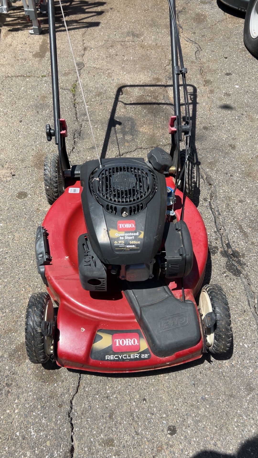 TORO Recycler Push Mower
