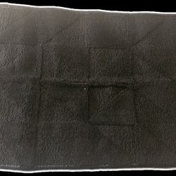 OLANLY Indoor Door Mat, 30x17, Non-Slip Absorbent Resist Dirt Entrance Mat, Washable Low-Profile Inside Entry Doormats for Entryway, Black