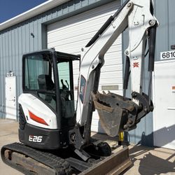 2021 Bobcat Mini Excavator e26 