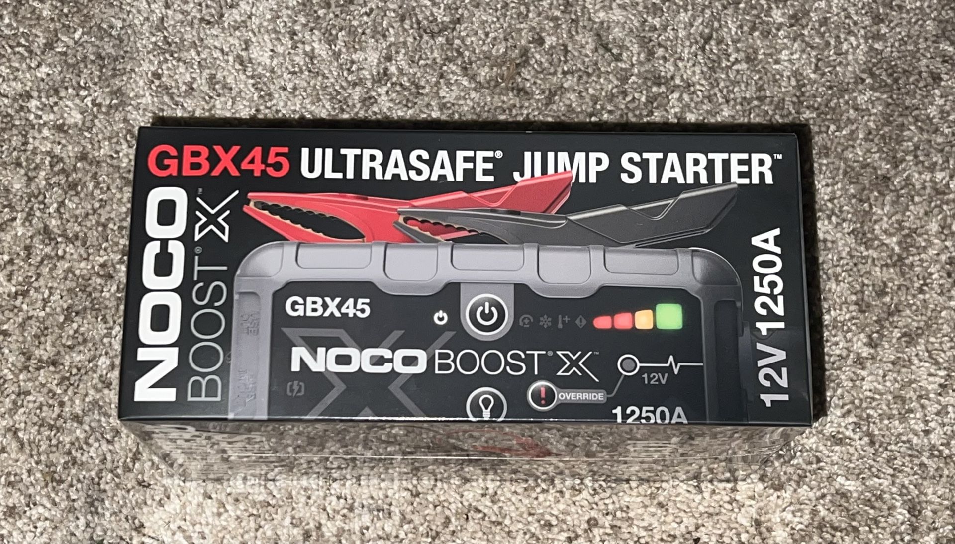 NOCO Boost X GBX45 12V 1250A UltraSafe Jump Starter NEW