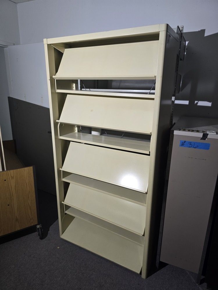 Tall Metal Display Shelf 