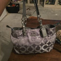Coach EST. 1941 Tote Purse With Matchibg Wallet 