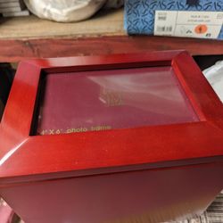 Wooden Photo Box