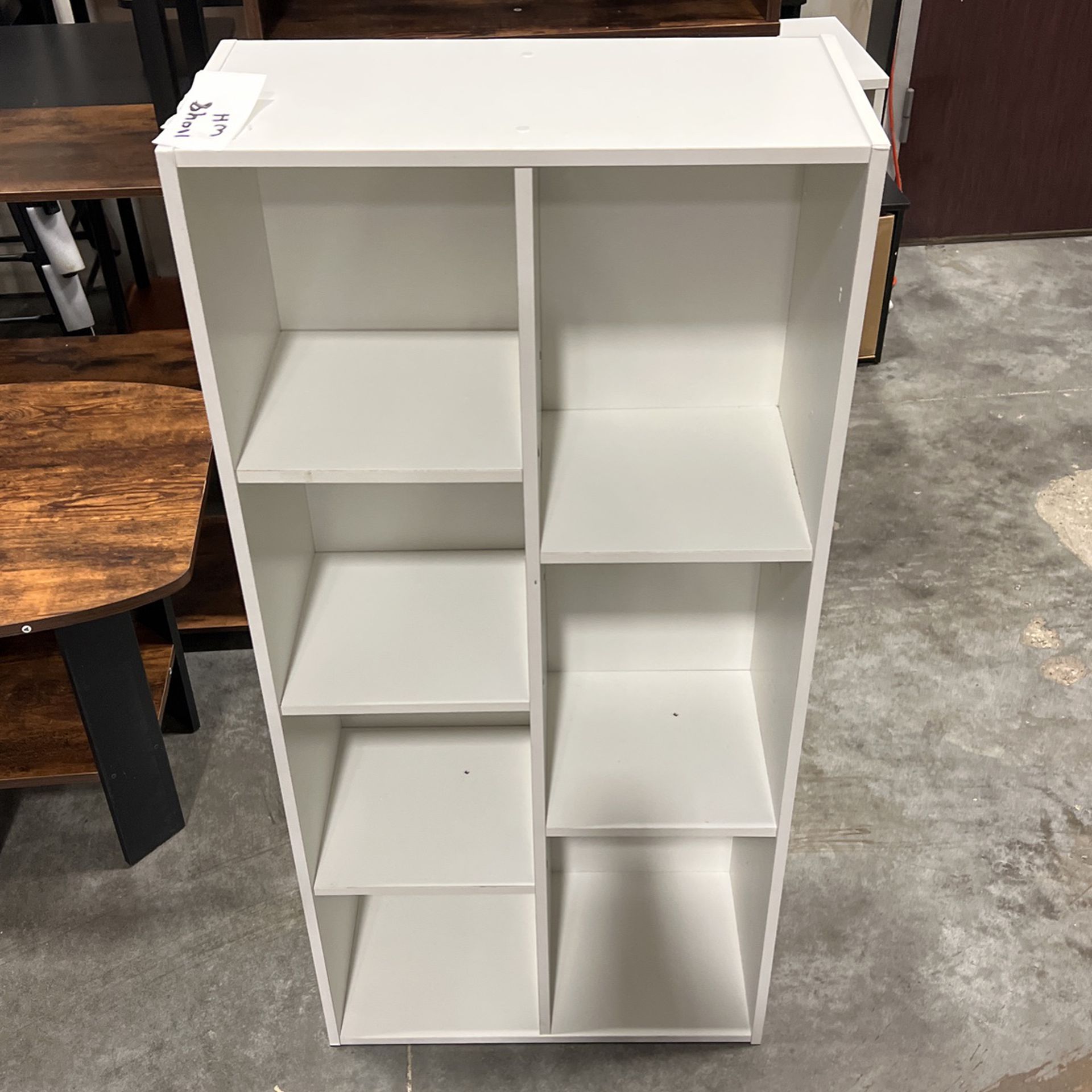 Bookcase .7-Cube ,White.