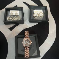 Michael Kors Watches Earrings 