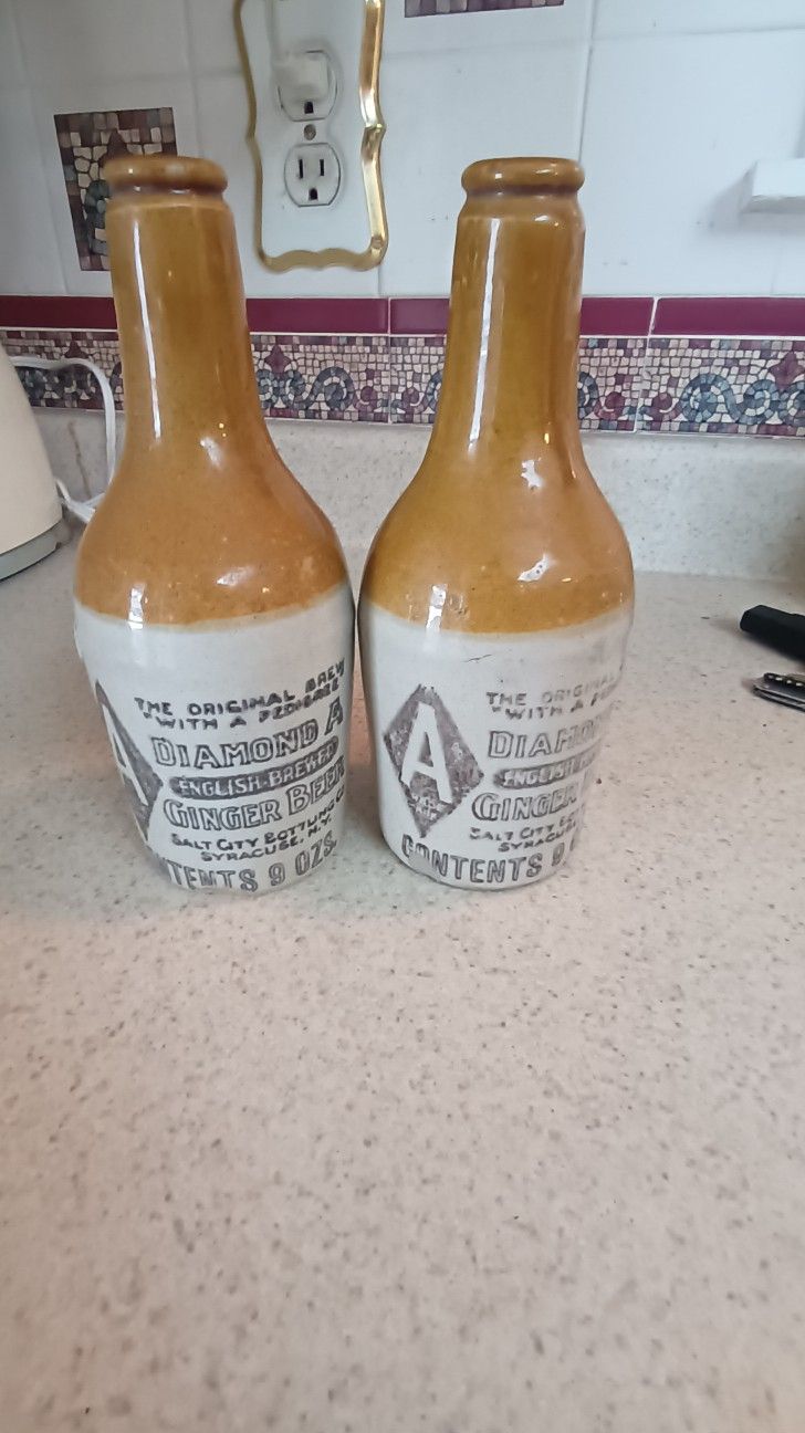 Antique Ginger Beer Bottles