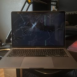 Macbook Air Model A2337 (Only Cracked Screen) (For parts)
