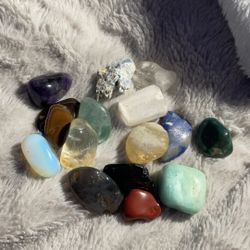 real healing crystals (names in desc)