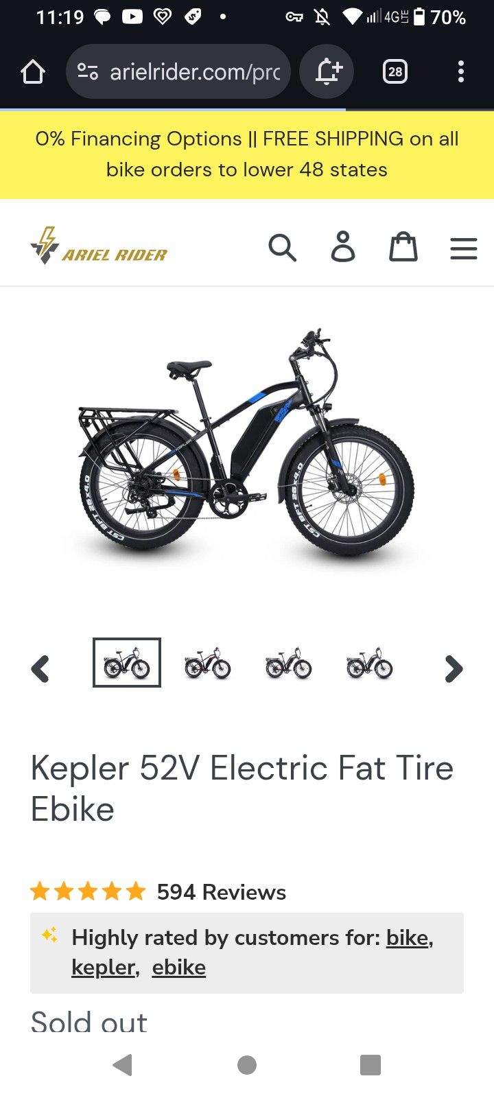 Ariel Ride "Kepler" EBIKE