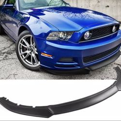 Fits 13-14 Ford Mustang IKON Style Front Bumper Lip Spoiler PP
