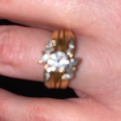 Diamond Wedding Ring (size 8)