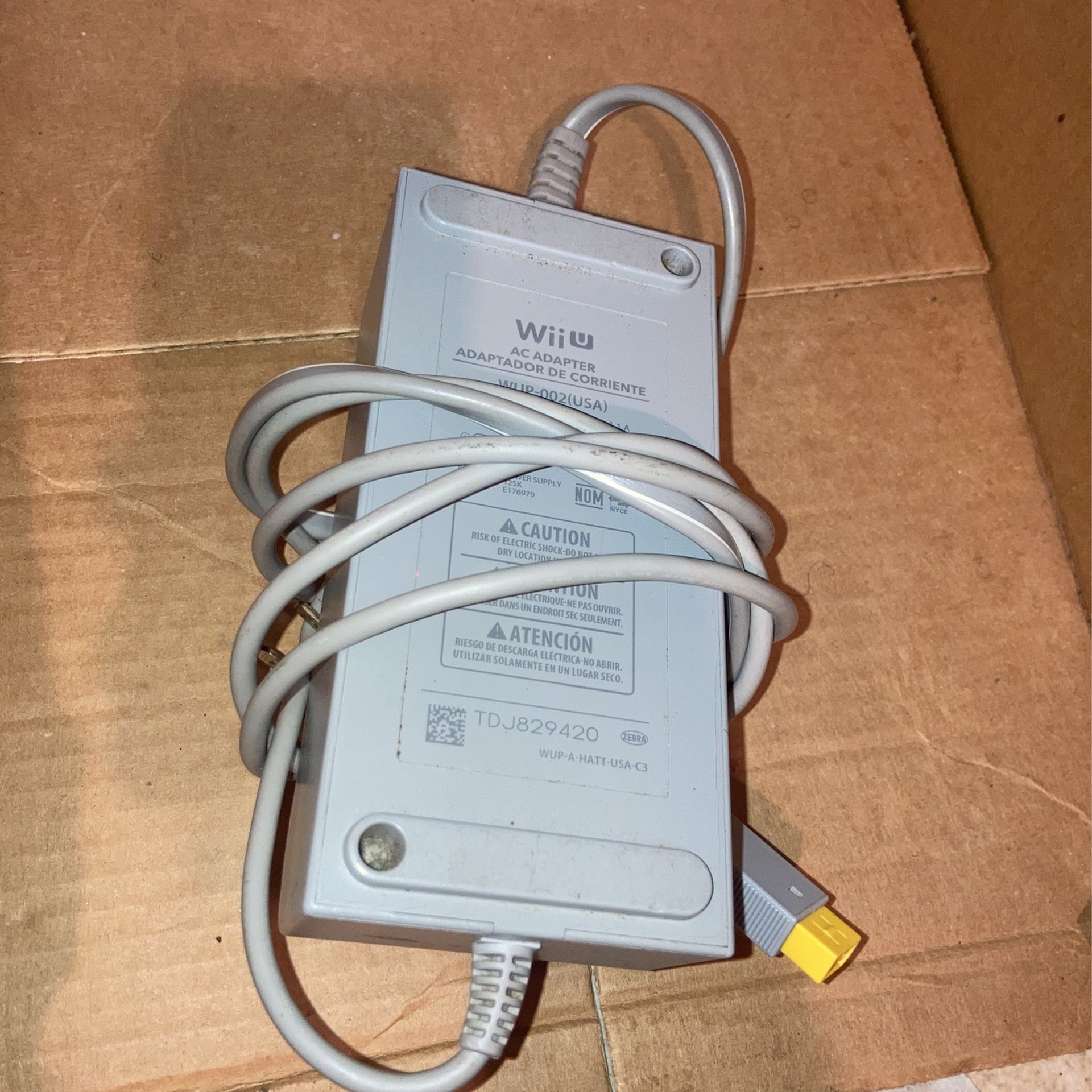 Console Charger for Wii U, AC Adapter Power Supply Replacement for Nintendo WiiU Console (Not compatible with Nintendo Wii)