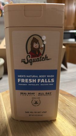 Dr. Squatch Fresh Falls Men's Body Wash