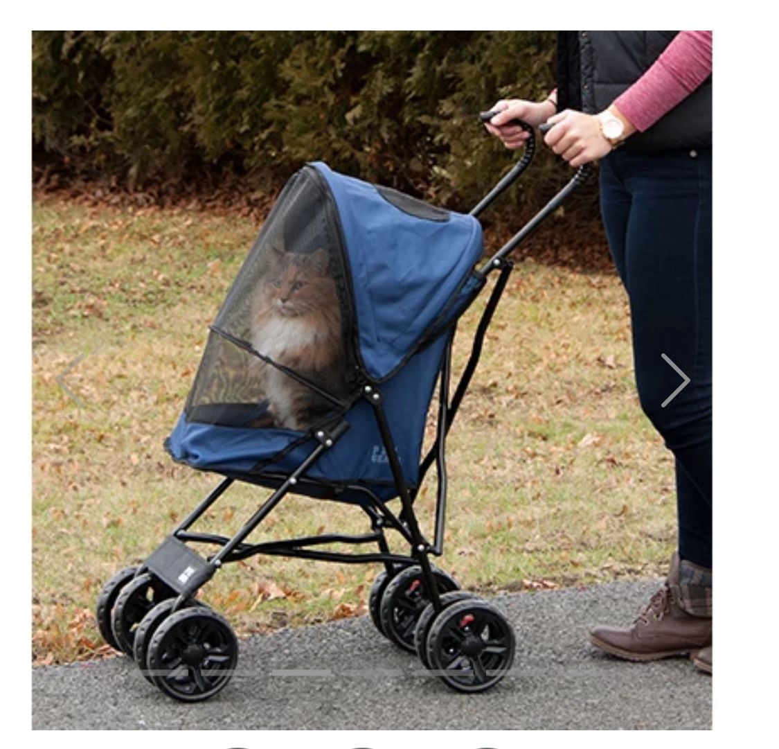 Pet Gear Travel Lite plus Stroller, Compact, Easy Fold, No Assembly Required