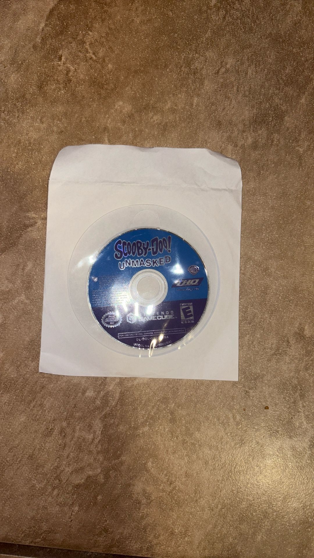 Gamecube Game- Scooby Doo Unmasked