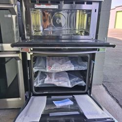 GE  Oven And  Microwave  27 In " Stailess  Combo 