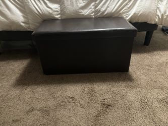 Foldable Storage Bench