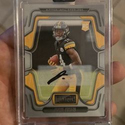 George Pickens Rookie Playbook Autograph 