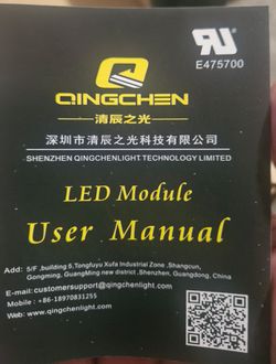 Q QINGCHEN 4000K LED Module DC12V 0.72W