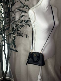 Authentic Prada Promenade Mini Saffiano Leather Bag