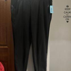 Thin Black Pants