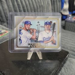Topps Gallery Master & Apprentice  Baseball Card 