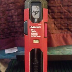 Husky 3/8 Inch Drive Torque Wrench