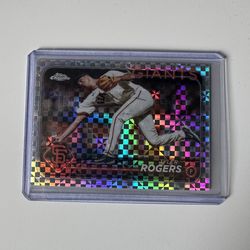 Topps chrome 2024 Tyler Rogers