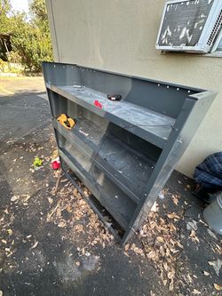 Cargo van shelves