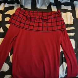 Red Women’s Turtleneck