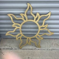 Rapunzel Sun, custom-made wood