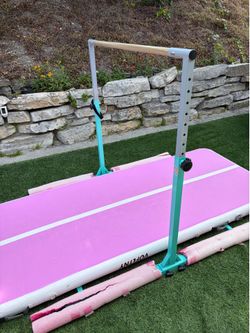 VOFiTNY All Purpose Gymnastics Mat 6.6/10/13/16/20 ft Sturdy Inflatable Tumble Track for Home/Gym