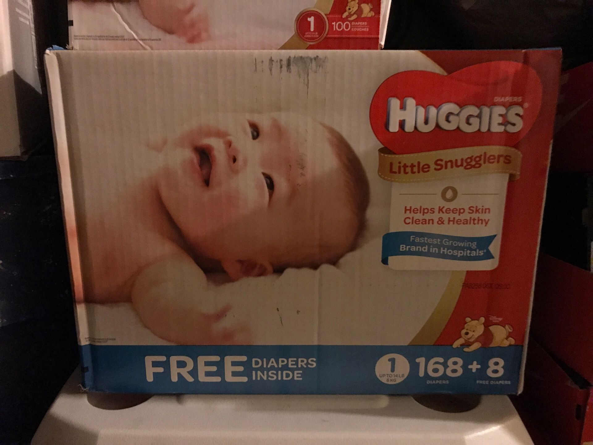 Brand new Size 1 Huggies Diapers