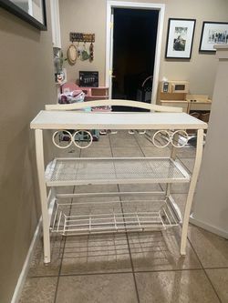 Wine white shelf