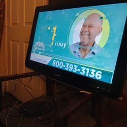 sharp flat screen   TV 