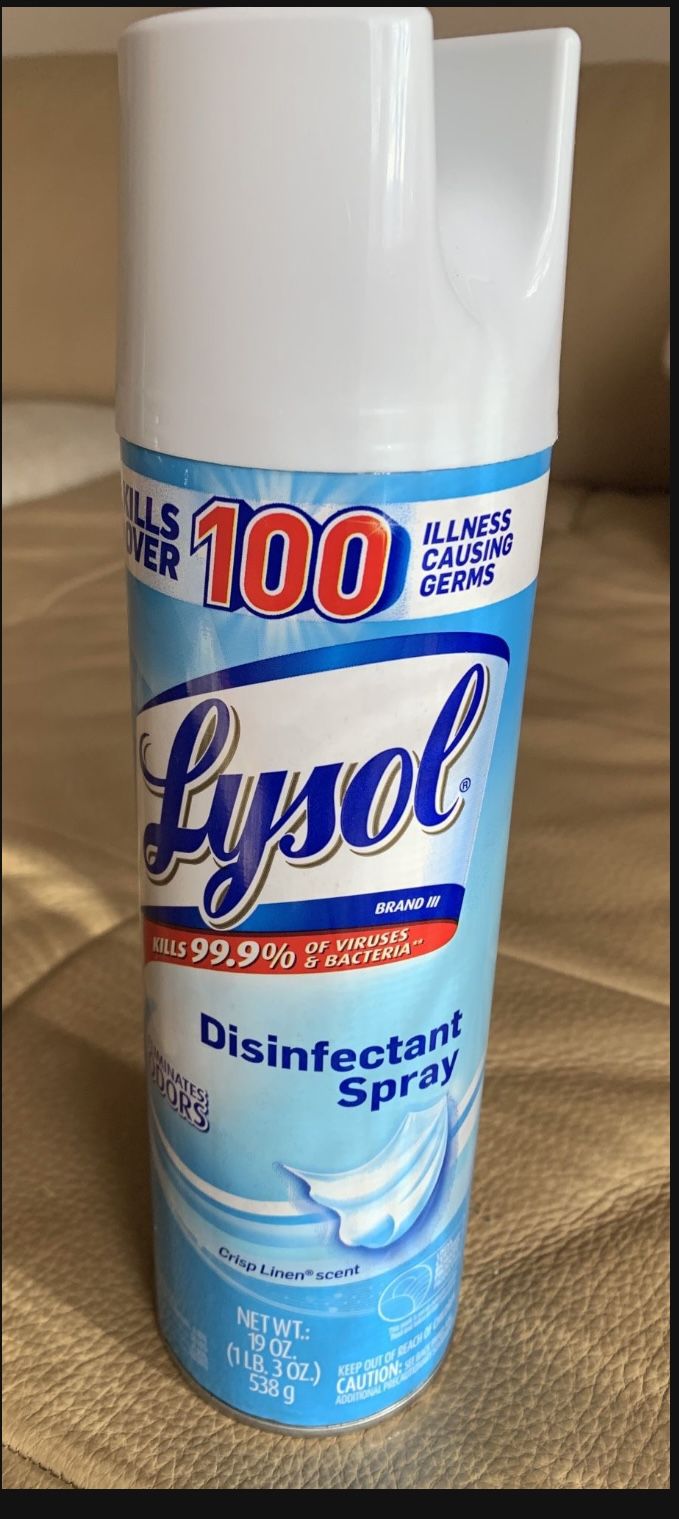 Lysol Disinfectant Spray 19oz Pick Up In Sheepshead Bay Brooklyn NY