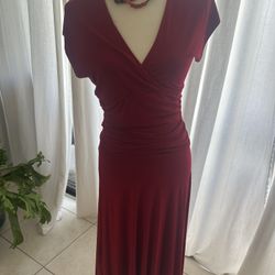 Metana Red Holiday Dress