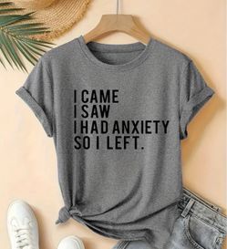 Anxiety Shirt SZ 2XL New