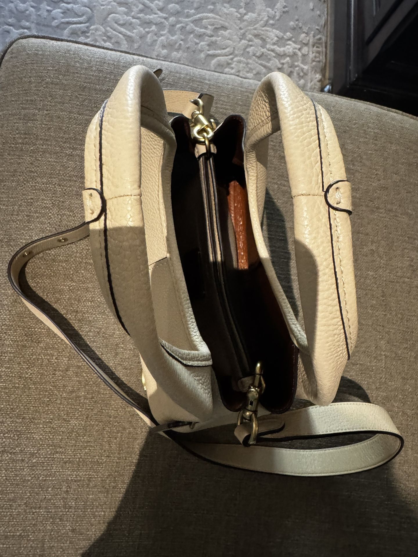 coach cream bag original