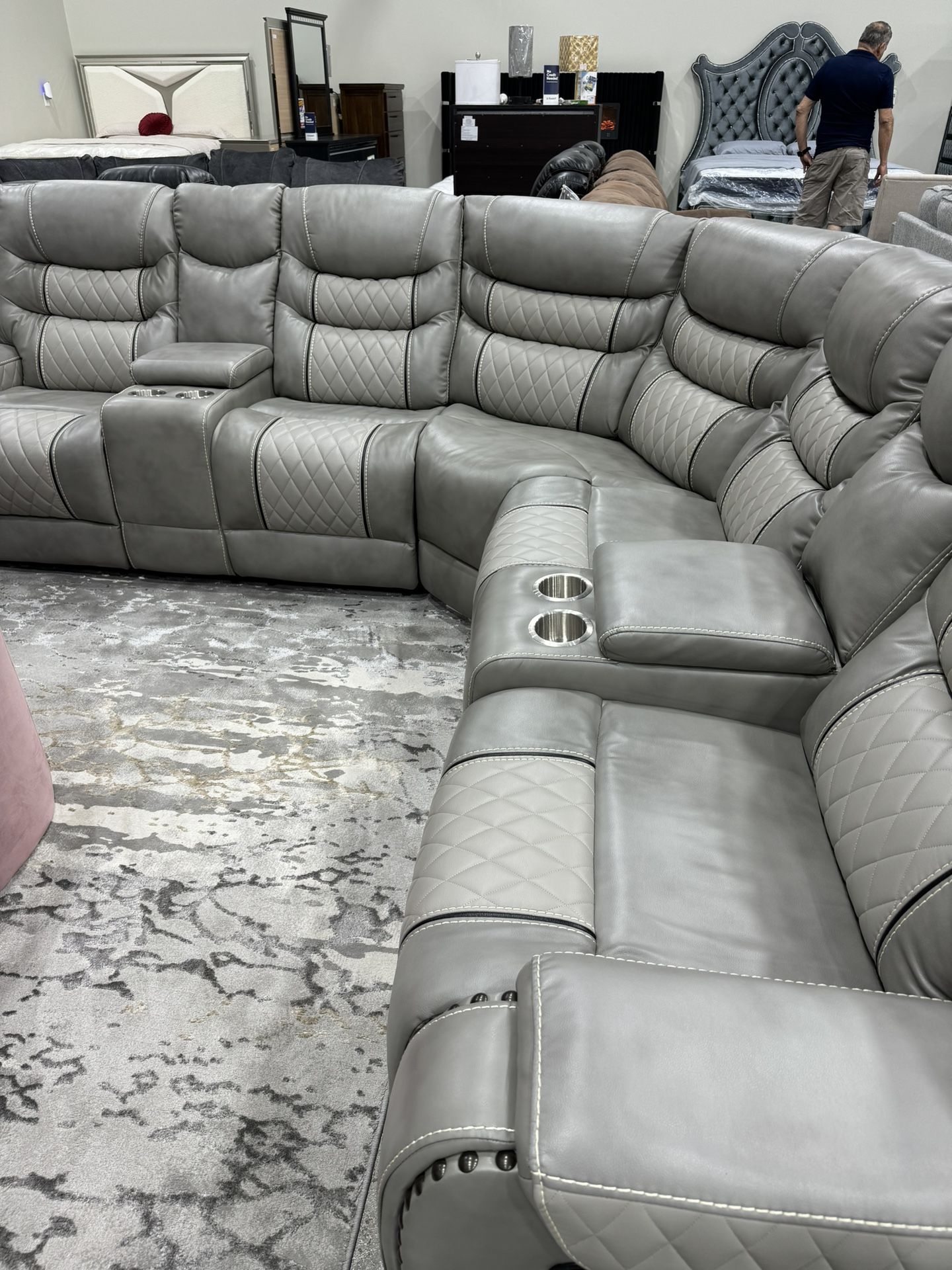 Sectional Recliner 